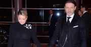 Małgorzata Rozenek-Majdan i Radosław Majdan wychodzili na galę. W szybie widać, kto robił im zdjęcie