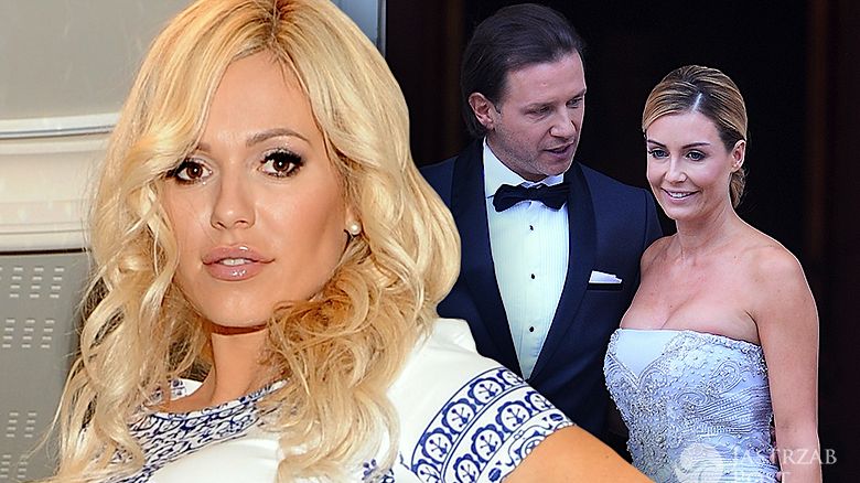 Doda w dniu ślubu Rozenek i Majdana