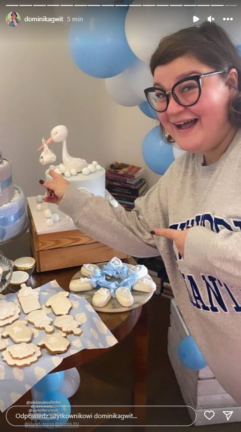 Dominika Gwit Baby shower