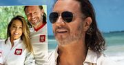 Euro 2020. Radosław Majdan i Małgorzata Rozenek są już gotowi do kibicowania. Henio kradnie kadr: "Słodziak"