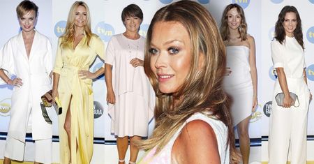 Biel i pastele rządziły na prezentacji jesiennej ramówki TVN. Kreacje w tych kolorach wybrały Magda Gessler, Kinga Rusin, Tamara Arciuch, Ewa Drzyzga...