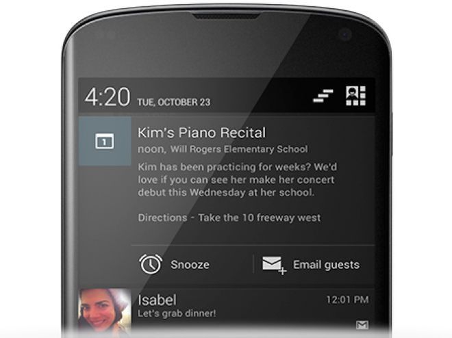 Android 4.2 - lista zmian