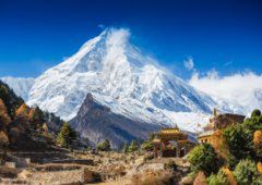 Himalaje - królewskie góry z lotu ptaka
