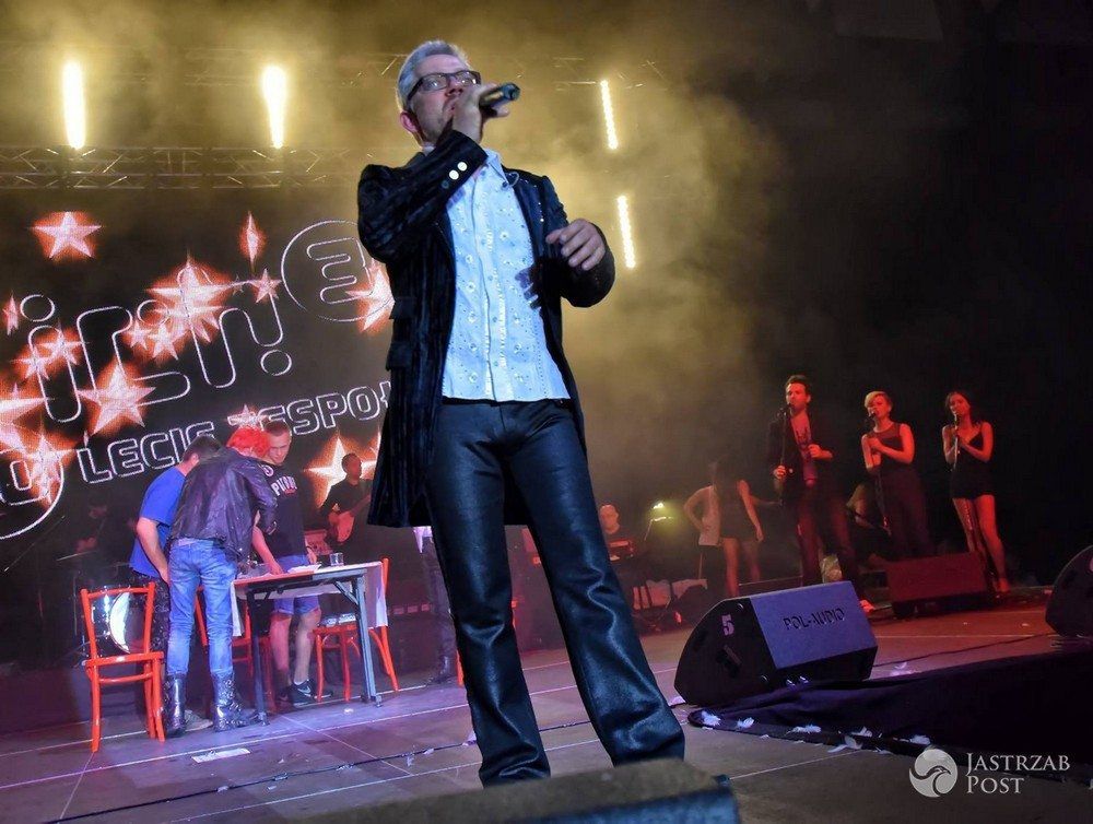 Jacek Łągwa na koncercie Ich Troje