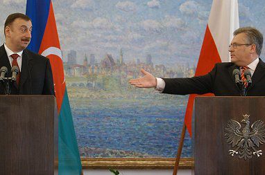 Spotkanie prezydentów Polski i Azerbejdżanu