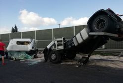 Karambol na S7. Duże utrudnienia