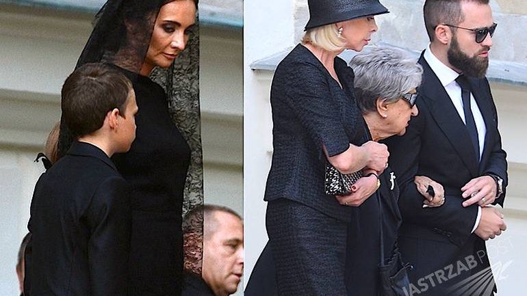 Rodzina na pogrzebie Jana Kulczyka Zdjęcia