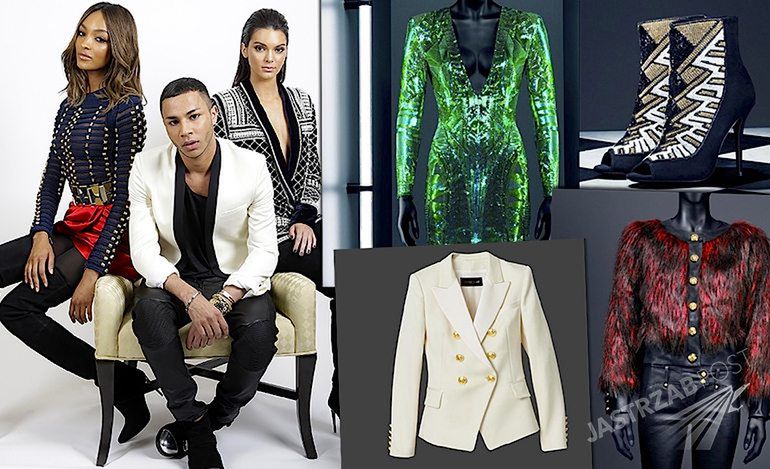 Balmain dla H&M cała kolekcja zdjęcia