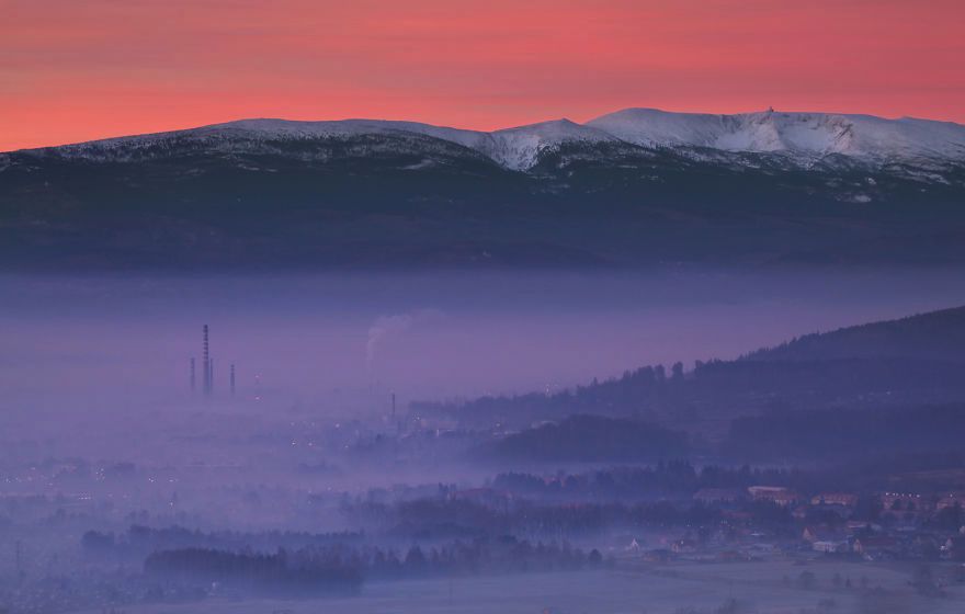 Panorama Karkonoszy