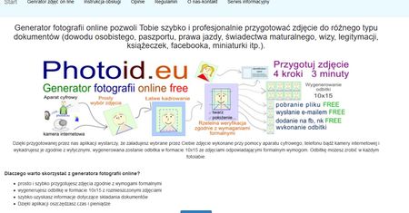 Zdjęcie do dowodu za 79 groszy. Wymyślił internetowy foto-generator