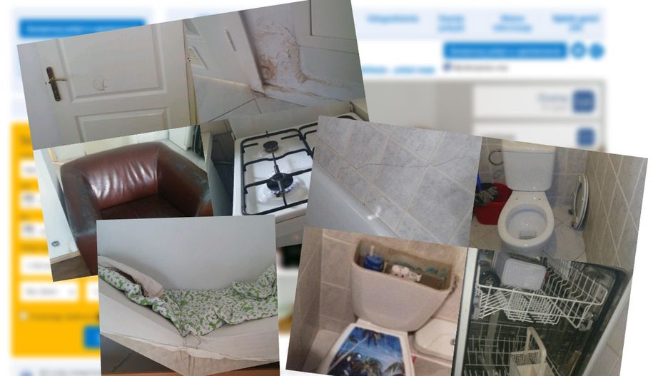 Dziury w drzwiach, kuchenka i zmywarka w opłakanym stanie czy grzyb na ścianach to tylko część "atrakcji", jakie mężczyźni zastali w obiekcie