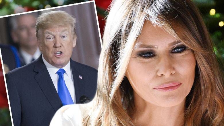 Melania wściekła na Trumpa