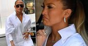 Jennifer Lopez w paskudnych butach do samej koszuli. Jak taka ikona stylu mogła założyć coś takiego?!