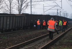 Wykolejony pociąg w Opolskiem. Paraliż ważnej linii kolejowej, opóźnienia