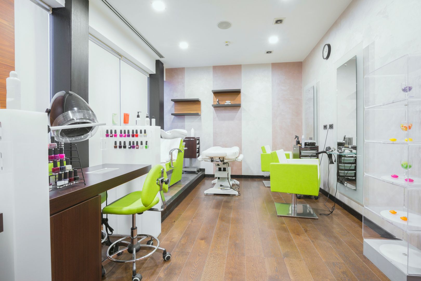 Modern beauty salon interior