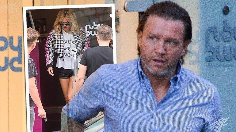 Doda i Radosław Majdan w Ruby Blue