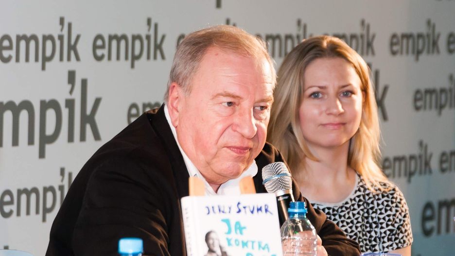 Jerzy Stuhr z córką Marianną