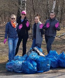 Trash Challenge WP. Podjęły wyzwanie, zebrały 30 worków