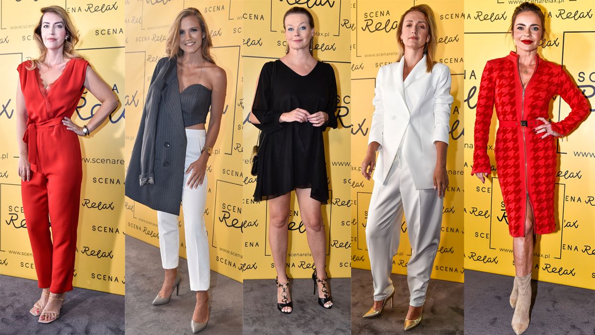 Gwiazdy na konferencji prasowej Sceny Relax: Tamara Arciuch, Edyta Herbuś, Agnieszka Kaczorowska, Ania Gzyra...