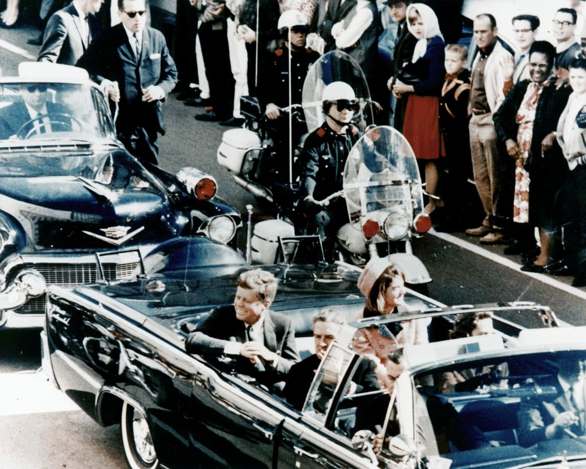 John F. Kennedy w dniu zamachu 