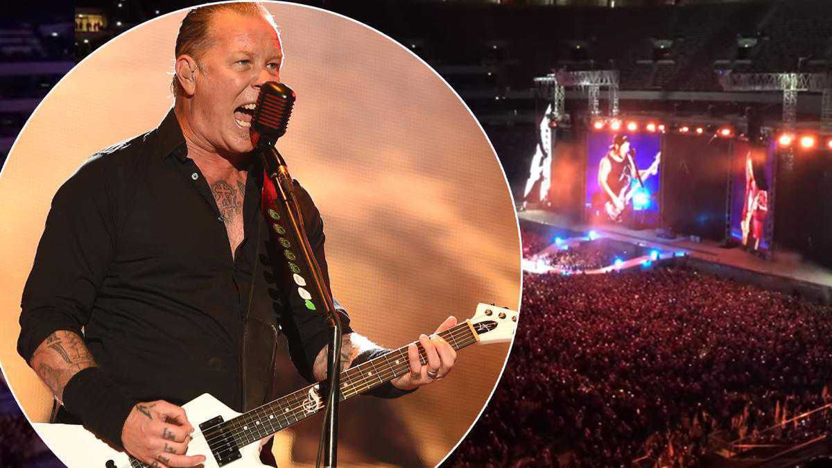 Metallica zaśpiewała „Sen o Warszawie” na koncercie w Polsce.