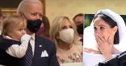Jill Biden w kreacji inspirowanej ślubną suknią Meghan Markle. Detale mają ogromne znaczenie
