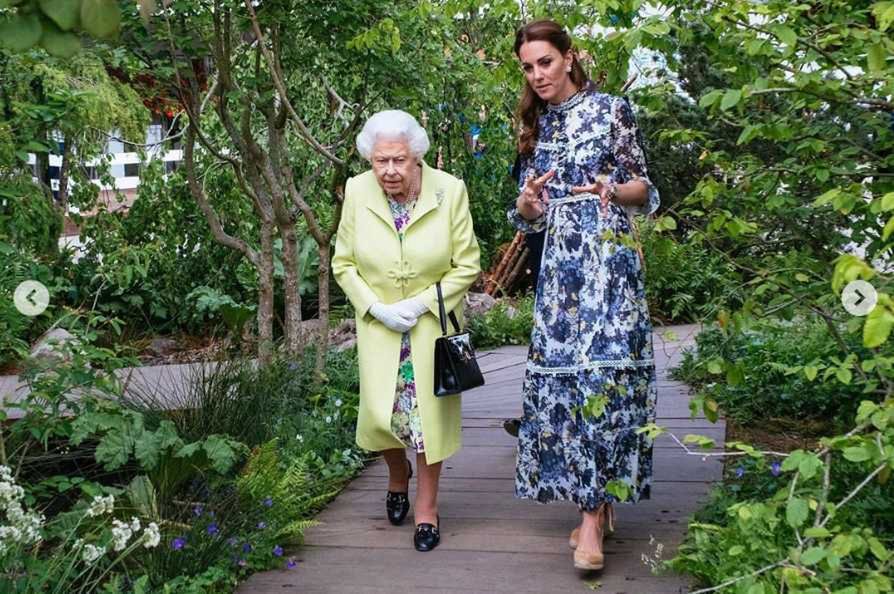 Kate Middleton, Książę William, Elżbieta II / Instagram