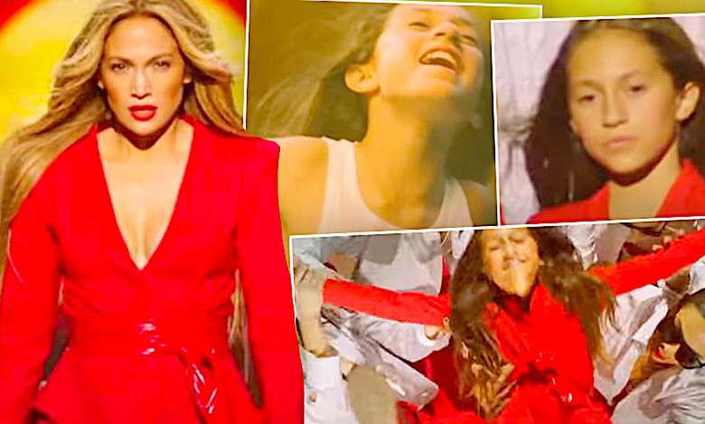 Jennifer Lopez już robi gwiazdę ze swojej ślicznej córki! Właśnie zagrała główną rolę w najnowszym klipie seksbomby [WIDEO]