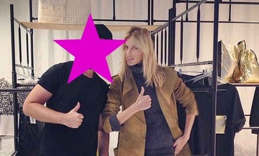 Anja Rubik wspiera młodego polskiego projektanta