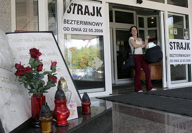 Kolejny szpital dołączył do protestu śląskich placówek służby zdrowia