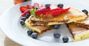 Pancakes z nutellą. Niebo w gębie