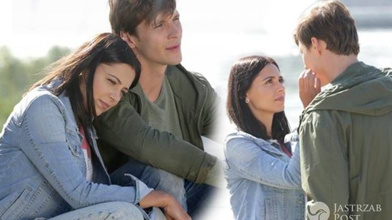 M jak miłość odcinek 1184, Iza Lewińska (Adriana Kalska), Marcin Chodakowski (Mikołaj Roznerski)