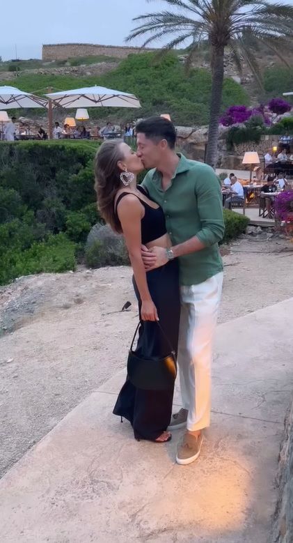 Anna i Robert Lewandowscy 9. rocznica ślubu