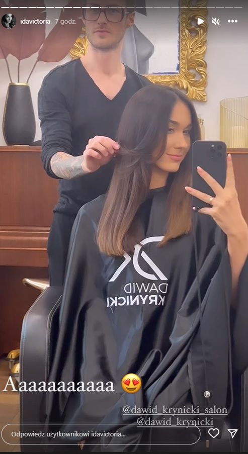 Ida Nowakowska obcięła włosy
