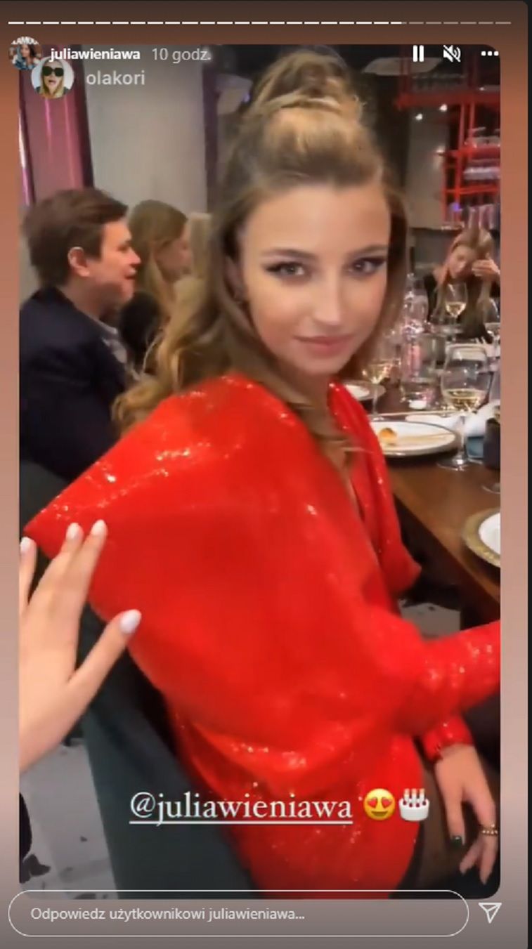 Julia Wieniawa - 23. urodziny