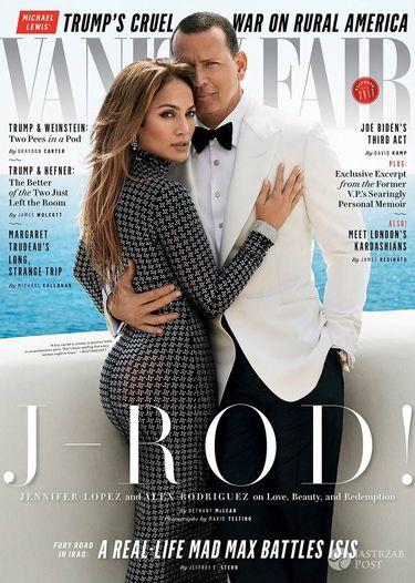 Jennifer Lopez i Alex Rodriguez w sesji dla Vanity Fair