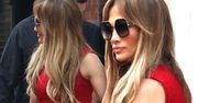 Jennifer Lopez nawet na obiedzie z dziećmi i kochankiem wygląda jak lalka! Tylko co się stało z jej perfekcyjnym brzuchem? [ZDJĘCIA]