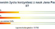 39% Internautów WP nie korzysta z nauczania papieża