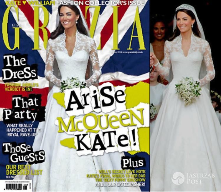 Księżna Kate na okładce Grazia
