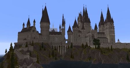 RPG w świecie Harry'ego Pottera wewnątrz Minecrafta