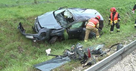 Wjechał w pojazd obsługi autostrady. Seria wypadków na tarnowskim odcinku A4