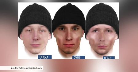 Napadał na kobiety w Częstochowie. Policja publikuje portrety pamięciowe