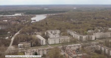 Skutki pożaru w Czarnobylu. Ogień nie przeniósł się na magazyn odpadów nuklearnych ani sarkofag nad dawną elektrownią atomową
