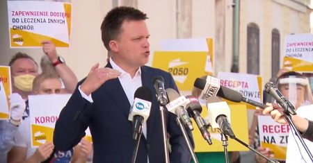 S. Hołownia będzie rozliczał rząd z walki z pandemią. Zaproponował cztery kierunki działań