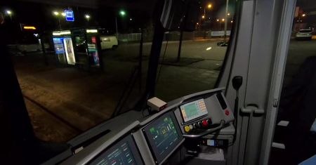 Tramwaj bez motorniczego przejechał przez Kraków