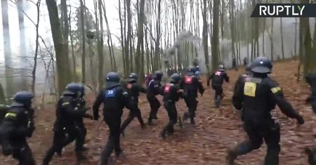 Aresztowanie aktywistów ekologicznych