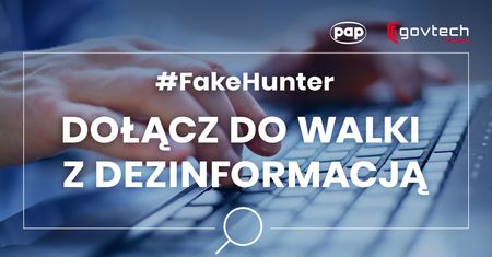 Projekt #FakeHunter: wezwanie do walki z dezinformacją o SARS-CoV-2