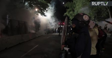 Brutalne zamieszki w Portland podczas protestów Black Lives Matter