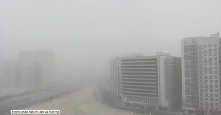 Burza piaskowa przeszła przez centrum Dubaju