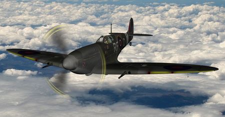 Anglia: Spitfire przeleciał nad szpitalem w King’s Lynn w hołdzie NHS